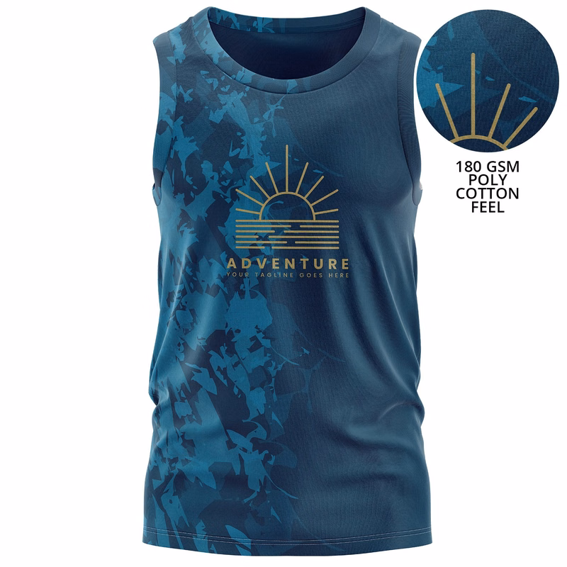 Youth 180GSM Cotton Feel Jersey Knit Soft Tank Tops