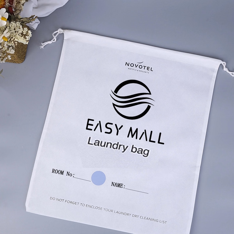 Non Woven Drawstring Laundry Bag