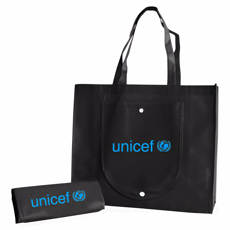 Fold Up Shopper Tote Bag