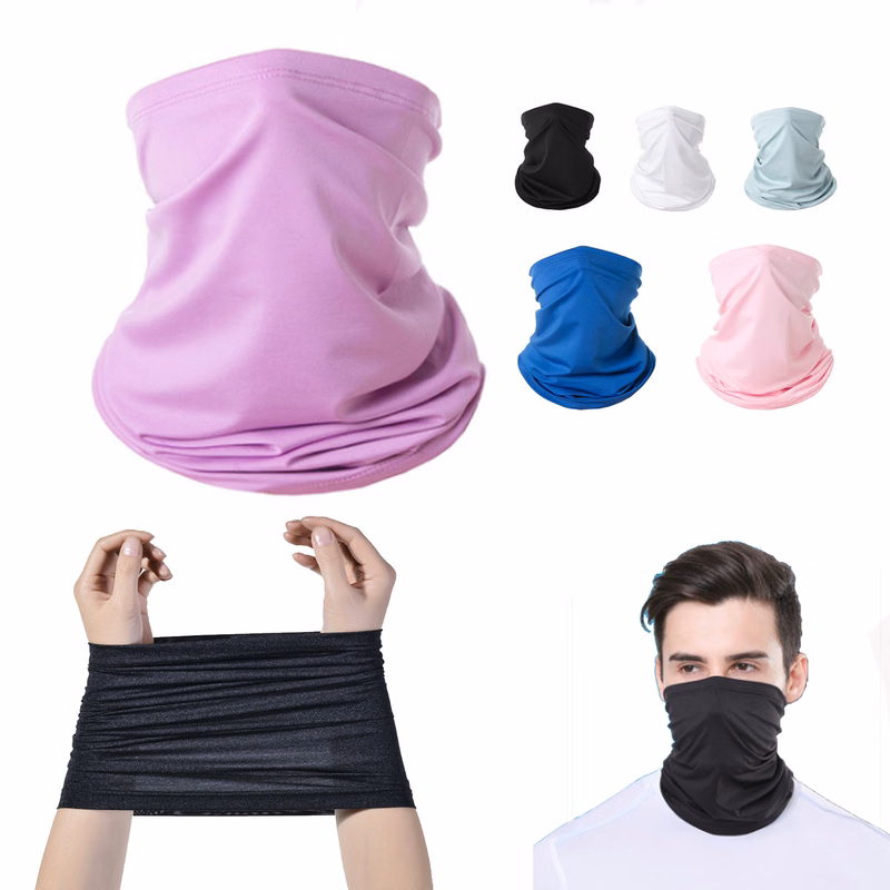 Outdoor Sunscreen Bib Ice Silk Milk Magic Turban