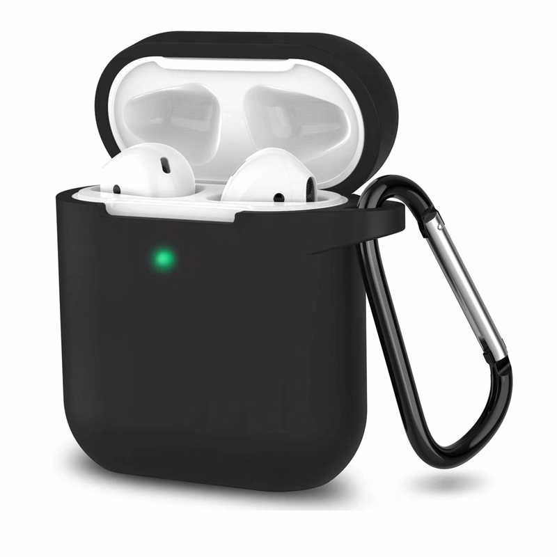 Silicone Earphone Cases With Carabiner