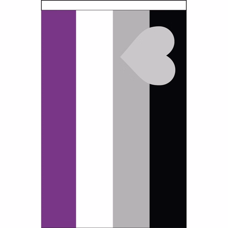 Demiromantic Deluxe Garden Flag - Design 1