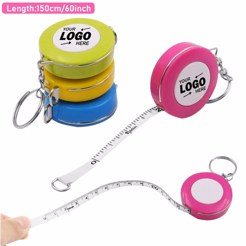 59 Inch Retractable Tape Measure Keychain Holders