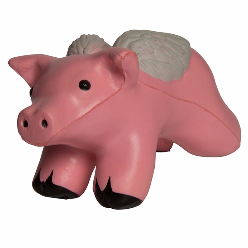 Flying Pig with Wings Stress Reliever