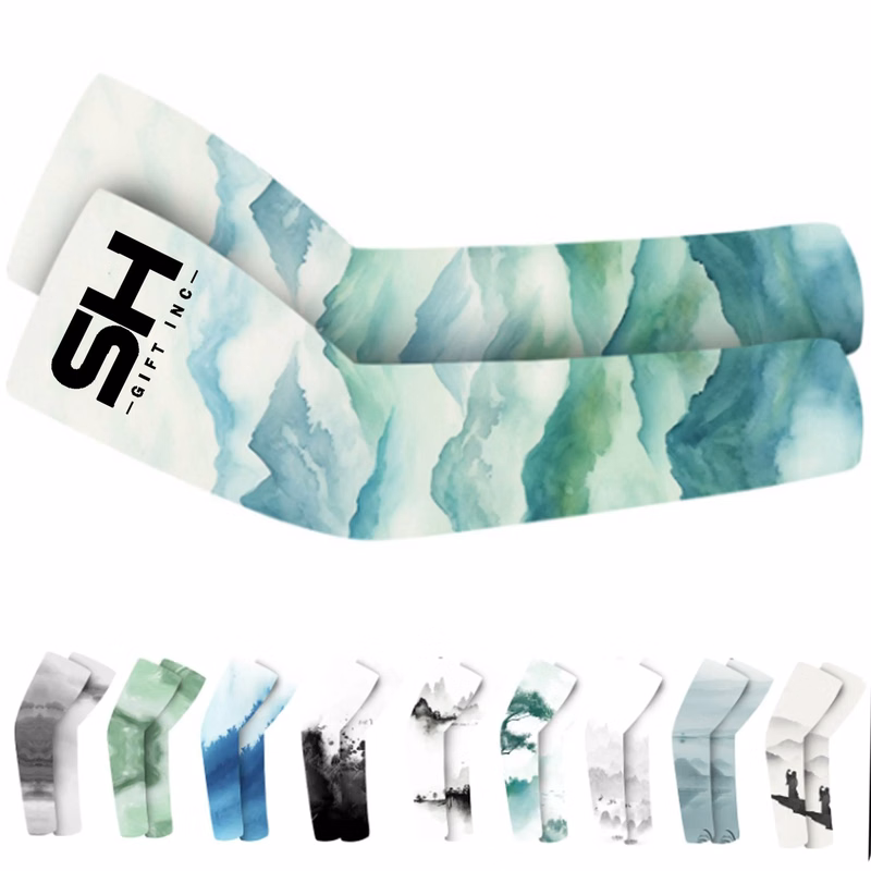 Landscape Painting Cooling Arm Sleeves