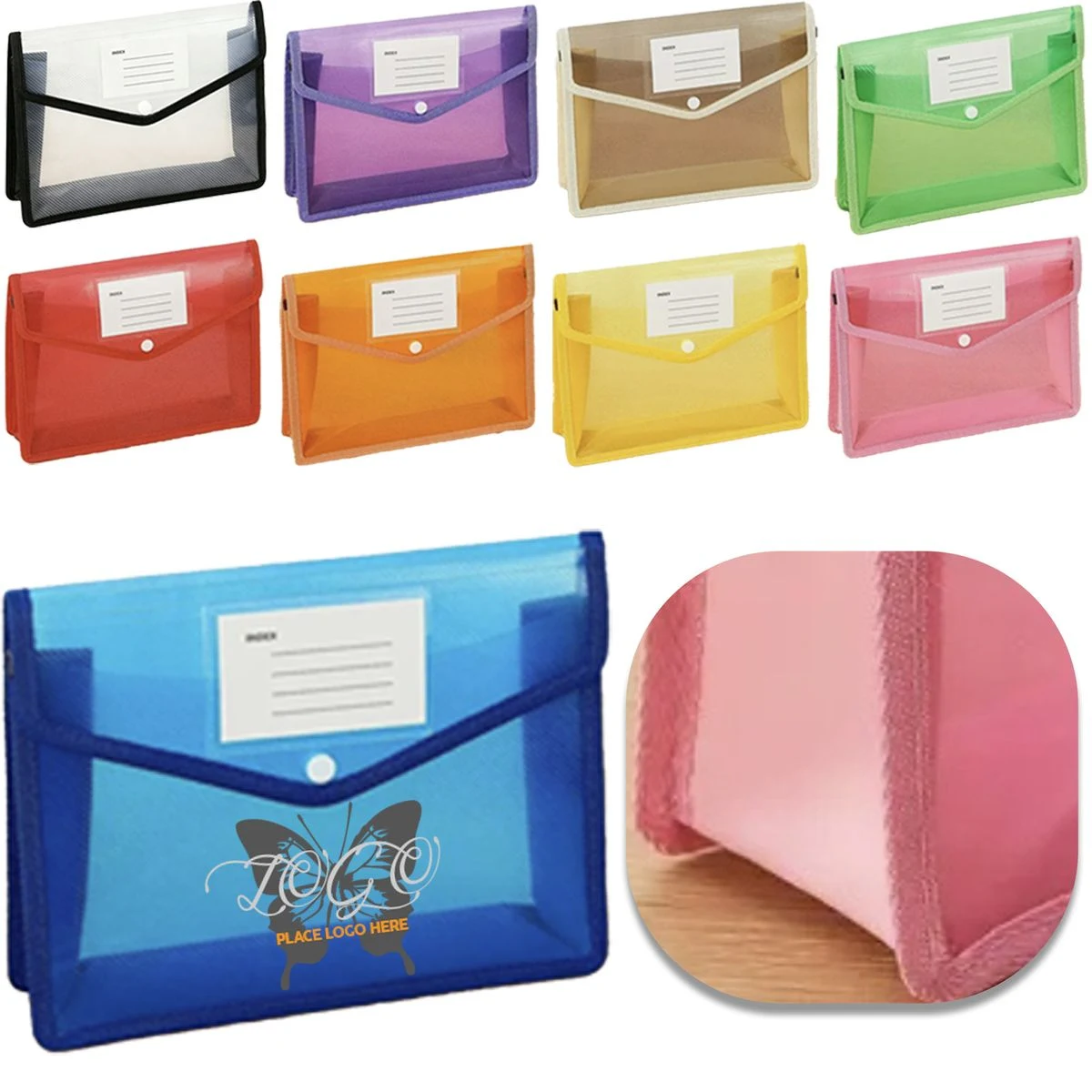 See-Through PP Snap Paper Bag 1