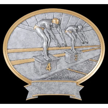 Swimming Male Legend Plate 1