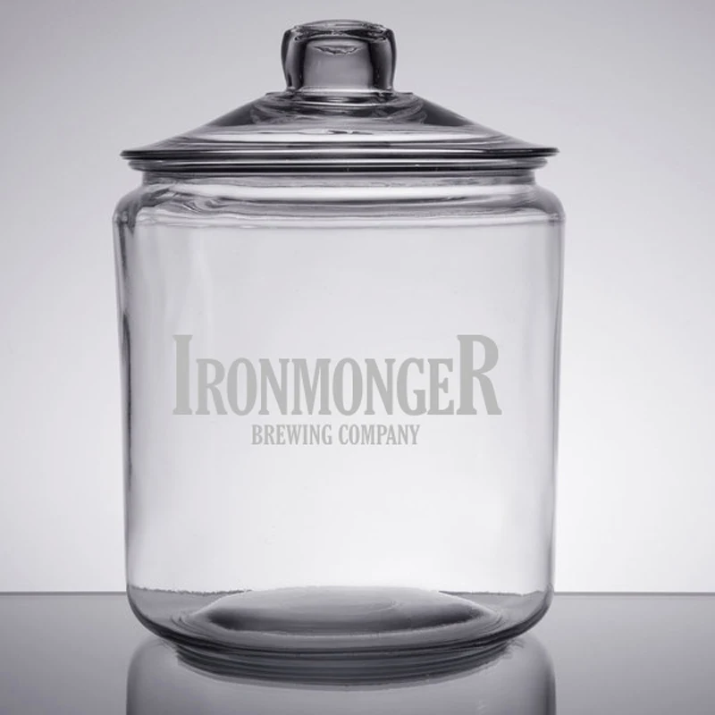 Anchor Hocking 69349AHG17 1 Gallon Jar with Glass Lid 1