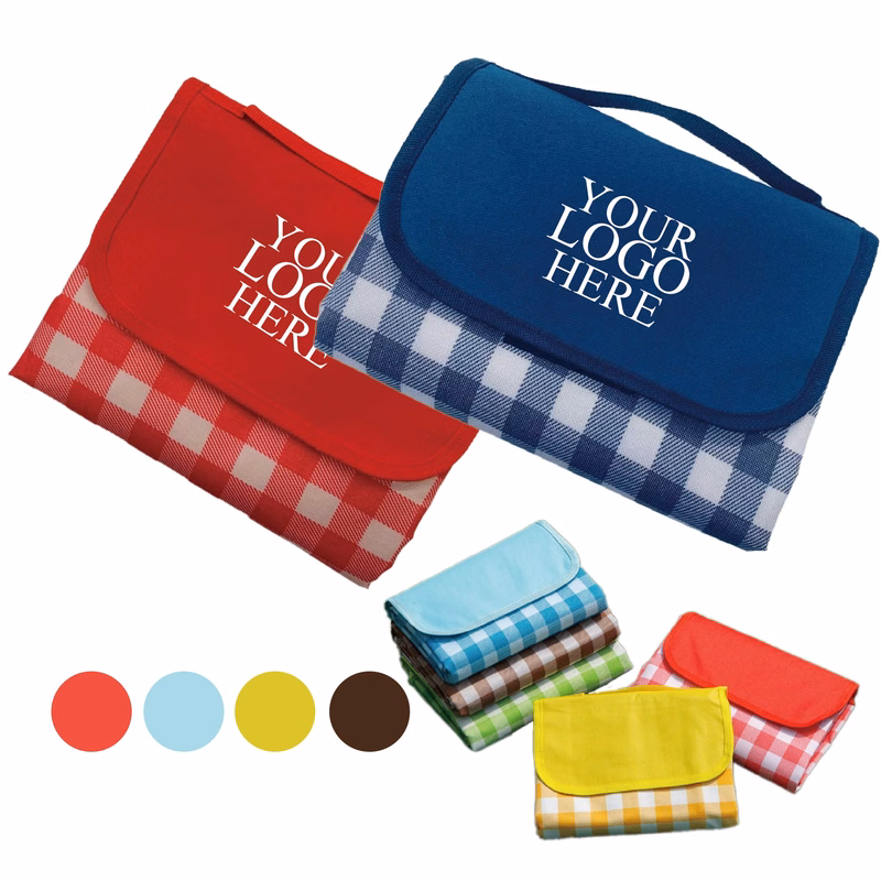 Roll-Up Picnic Mat with Waterproof Coating