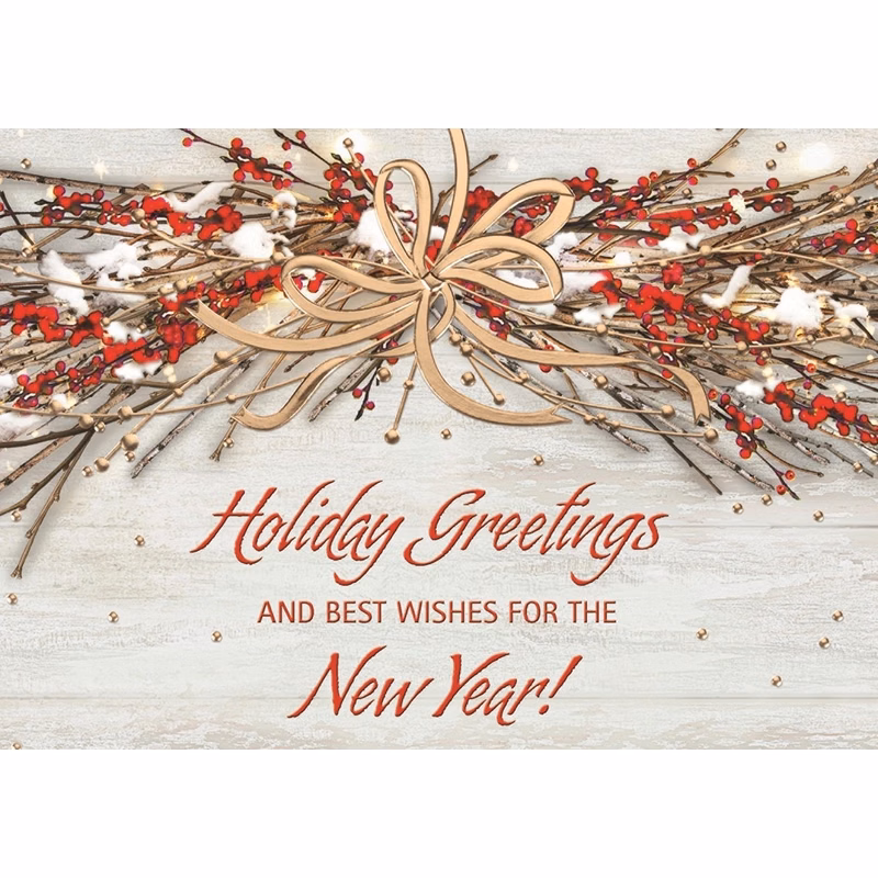 Country Bunting Holiday Cards