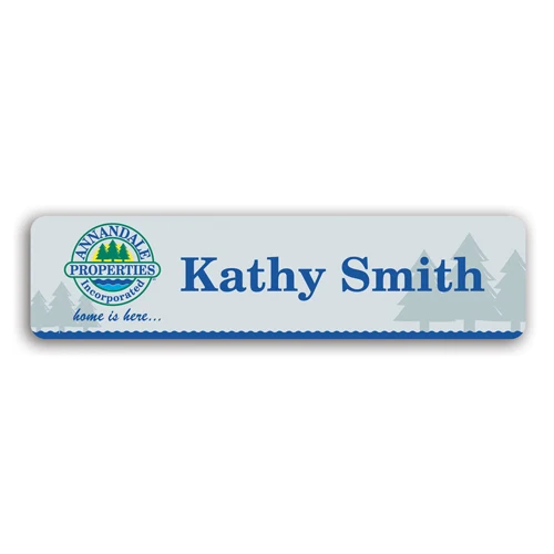 Nameplate w/Rounded Corners (8"x2") Rectangle 1