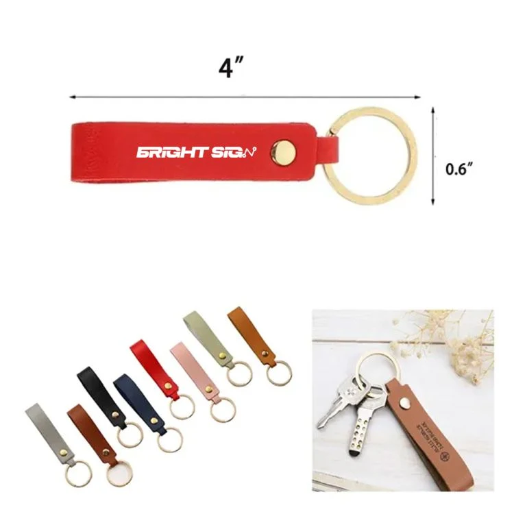 PU Leather Gift Keychain 1