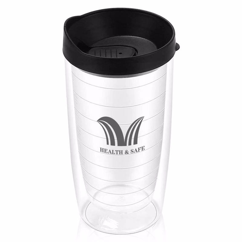 16oz Double-Wall Plastic Tumbler