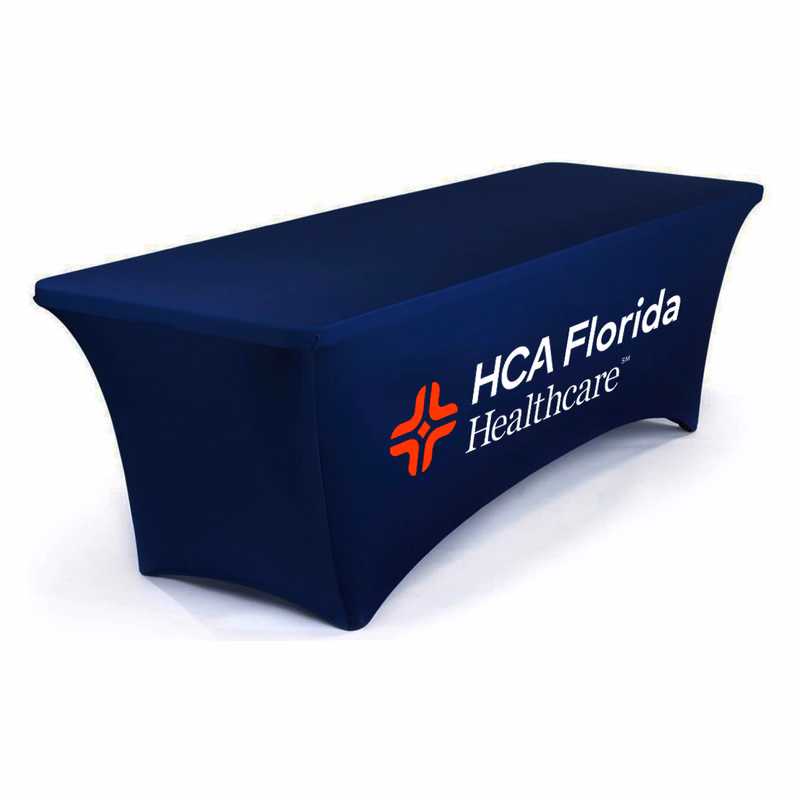 StretchFit 8' Fitted Digital Print Table Cover