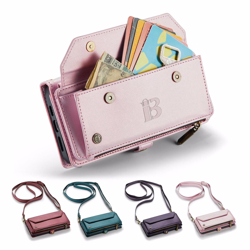 Apple 15promax Diagonal Zipper Bag Phone Protective Case