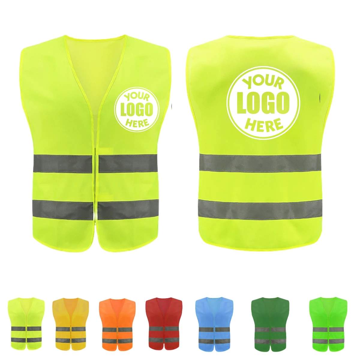 Reflective High Visibility Work Safety Vests 1