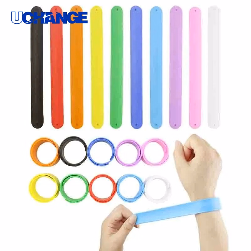 Silicone Slap Soft Bracelet Comfortable Event Wristwear