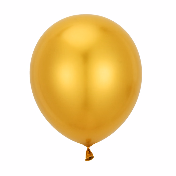 10'' Glossy Metallic Balloons