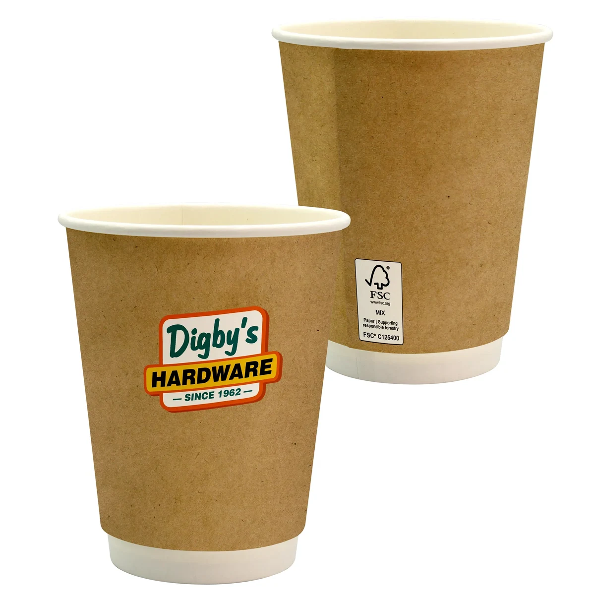 12 oz Full Color Dusky Paper Cup 1