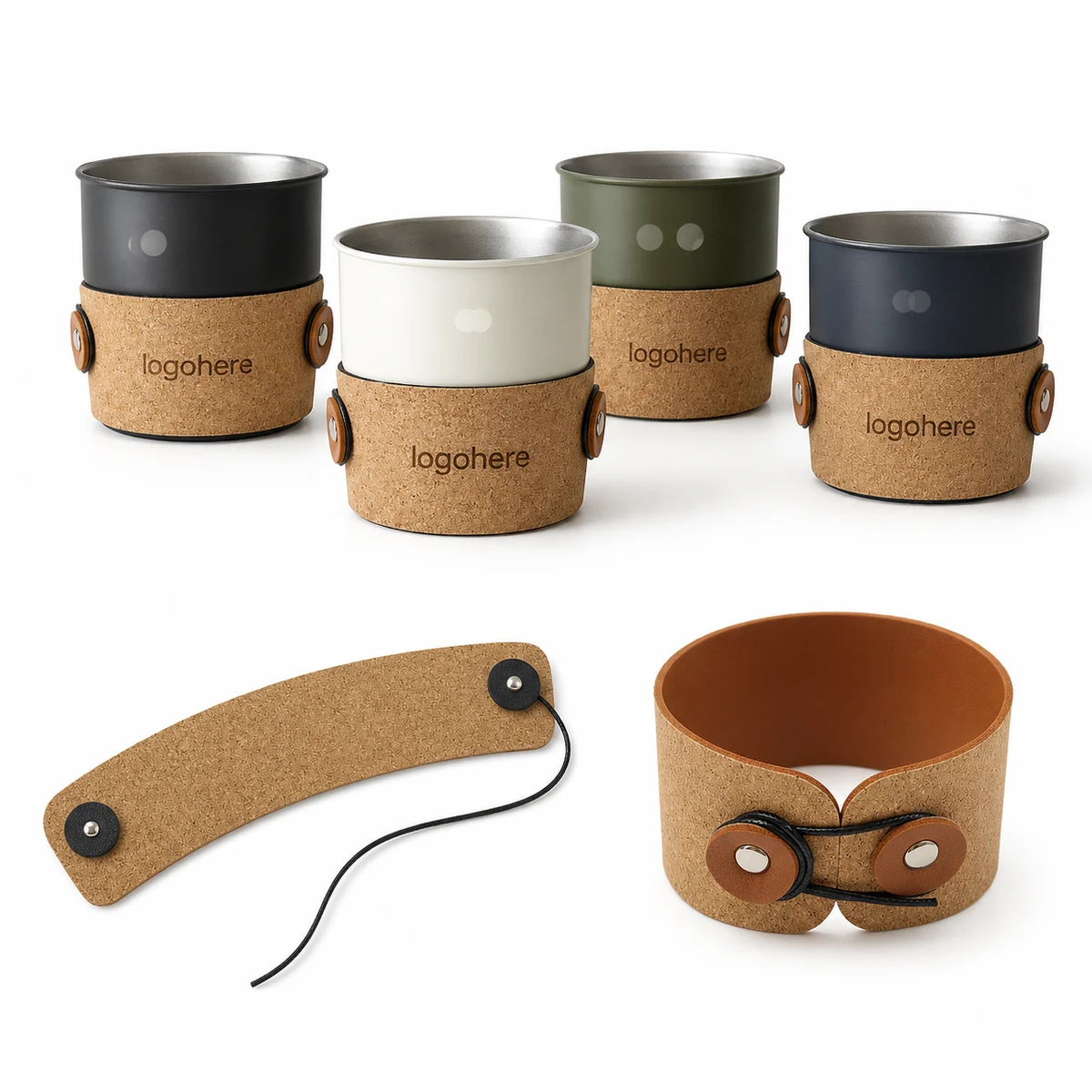 Synthetic Leather Cup Sleeve 1