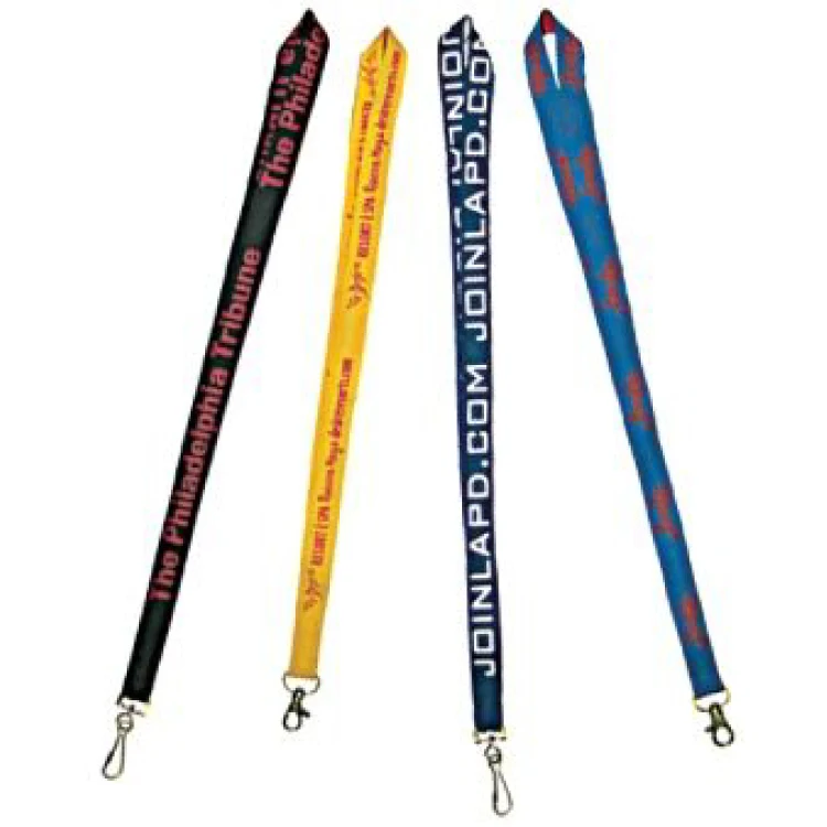 Woven Logo 3/4" Lanyard w/ Attachment (45 Days) 1