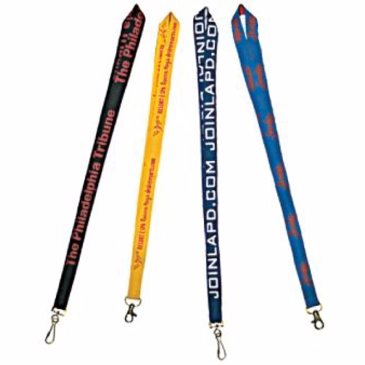 Woven Logo 3/4" Lanyard w/ Attachment (45 Days)