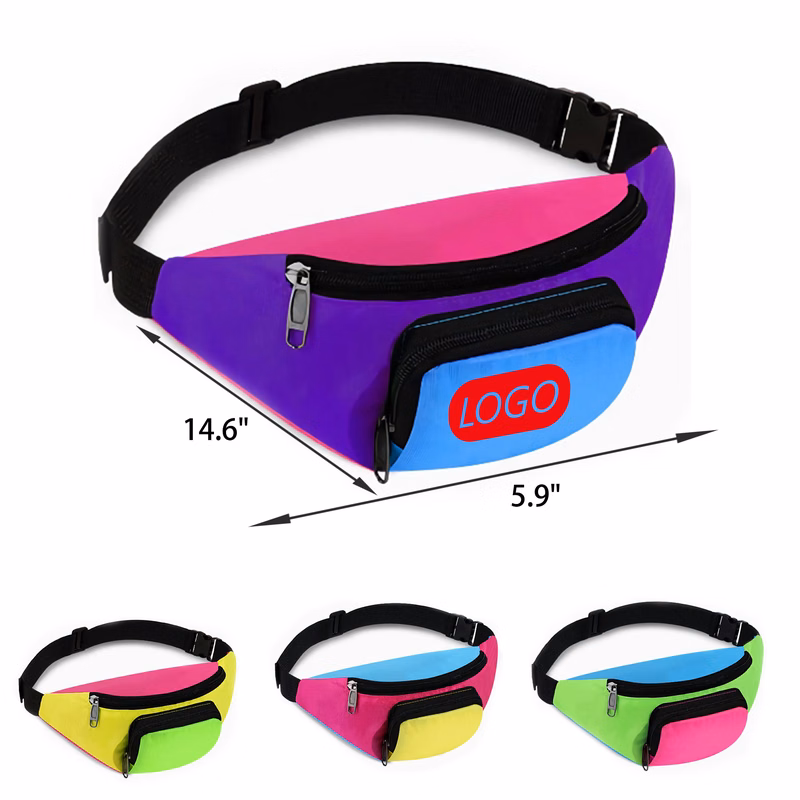 Stylish Colorful Outdoor Sports Oxford Waist Bag