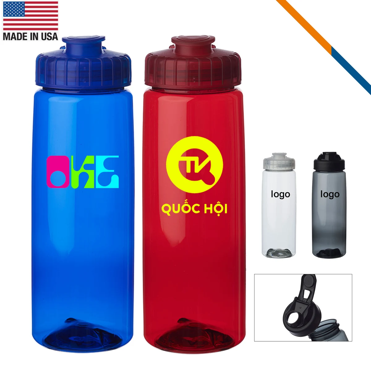 Soraya Recycled Plastic Bottles - 26 OZ. 1