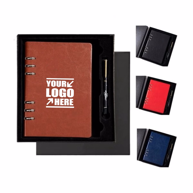 Loose-Leaf Notebook Set With Gift Box