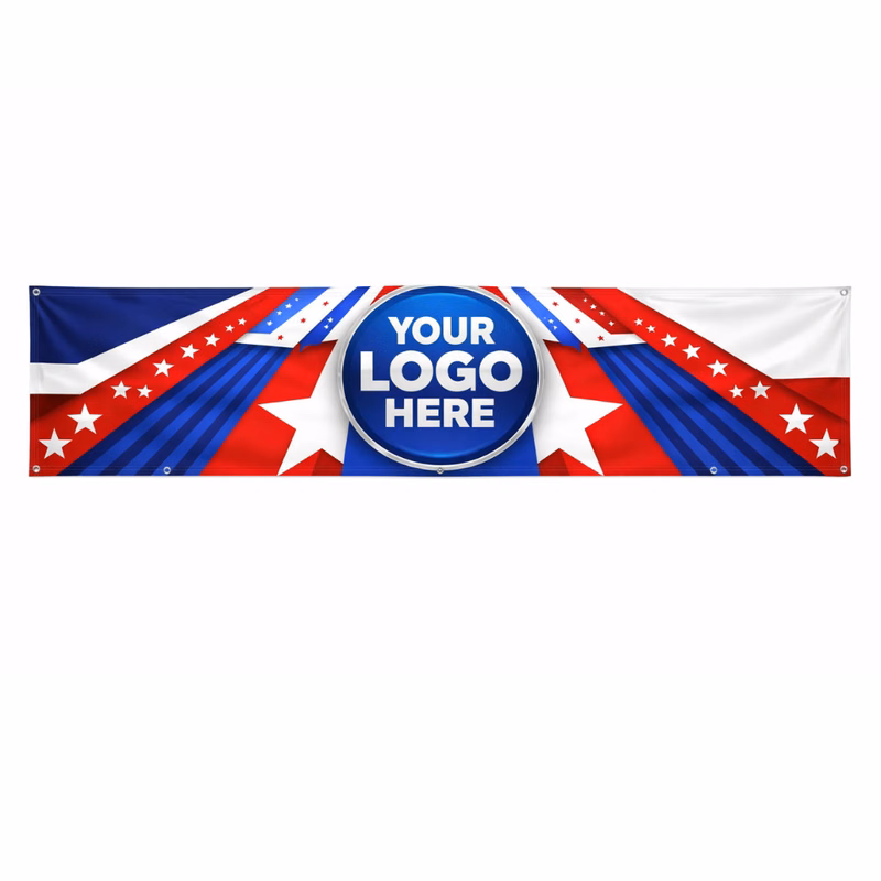 4'x20' Digital Print Vinyl Banner Single sided (Fabric Only)