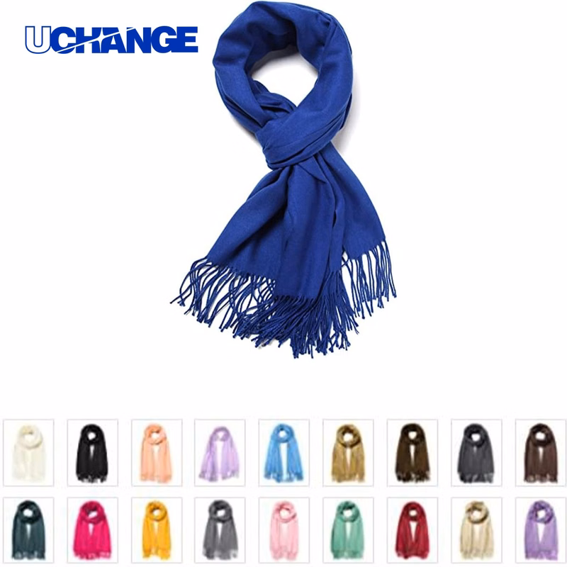 Acrylic Solid Shawl Wrap