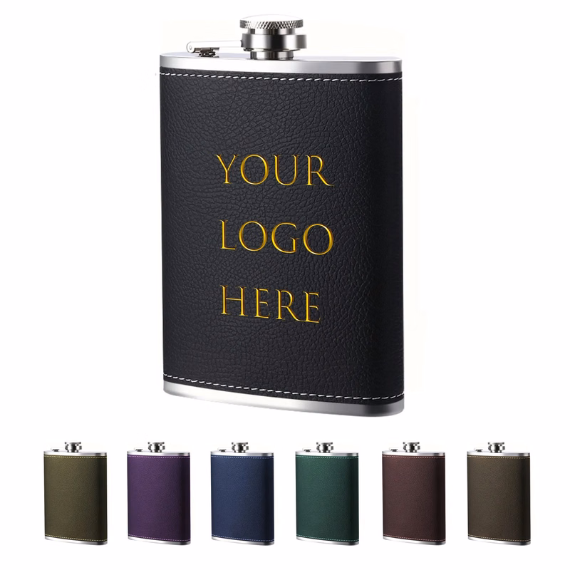 8Oz Portable Stainless Steel Hip Flask MOQ50pcs