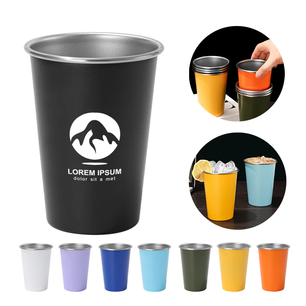 16OZ Unbreakable Stainless Steel Drinking Water Cup 1