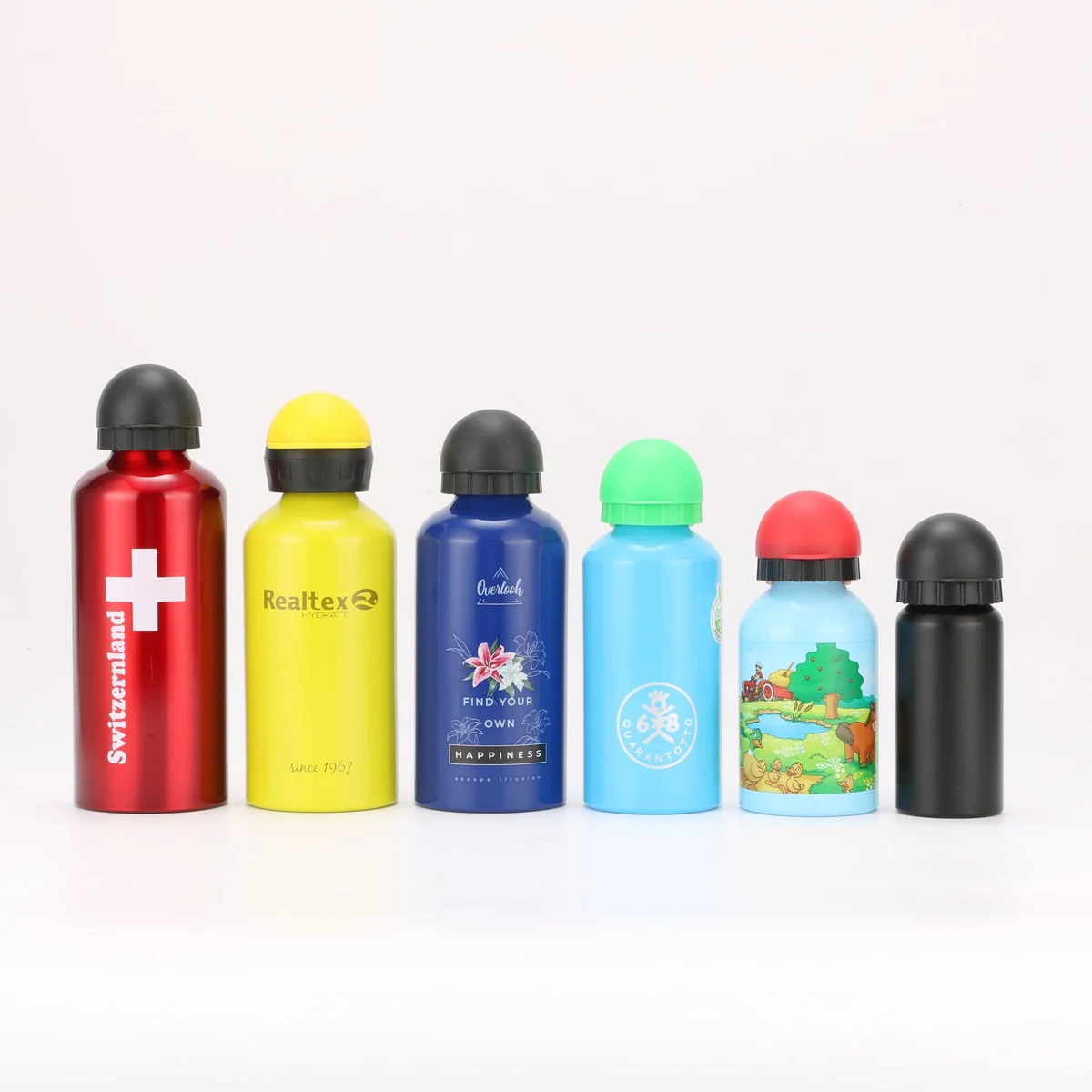 Aluminum Cyclist Collection Water Bottle, custom water bottle with logo imprint 1