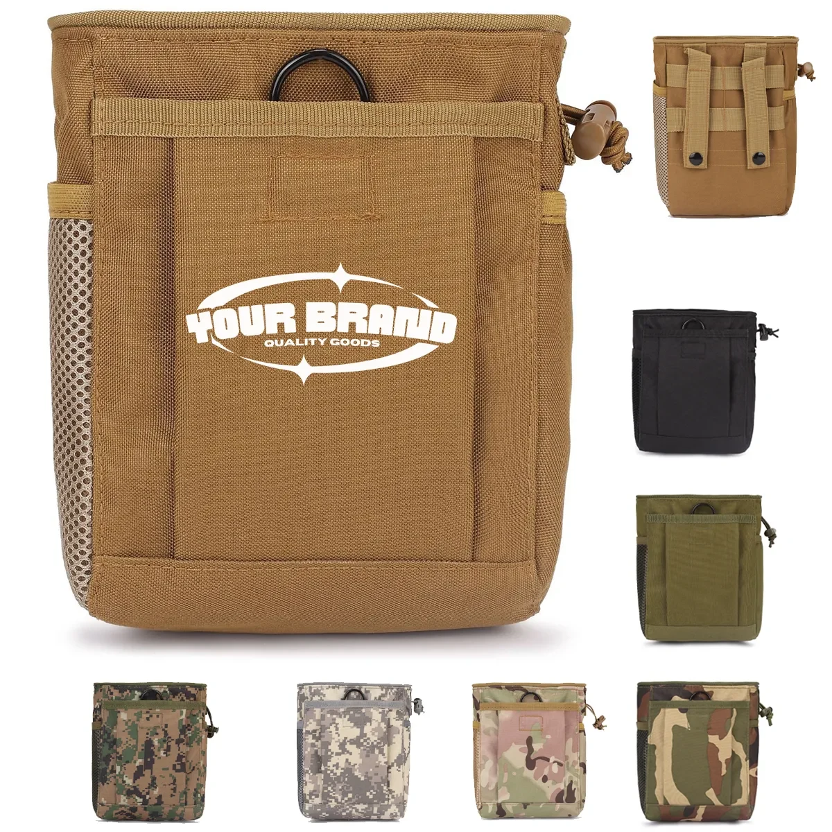 Tactical Molle Magazine Dump Pouch Military Fanny Hip Bag 1