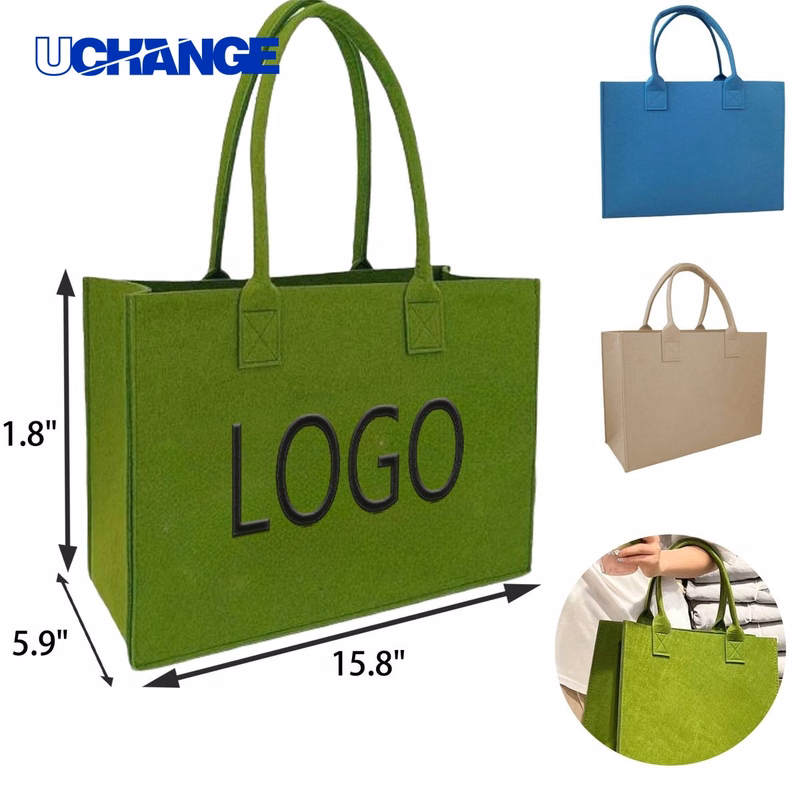 Portable Felt Tote Bag