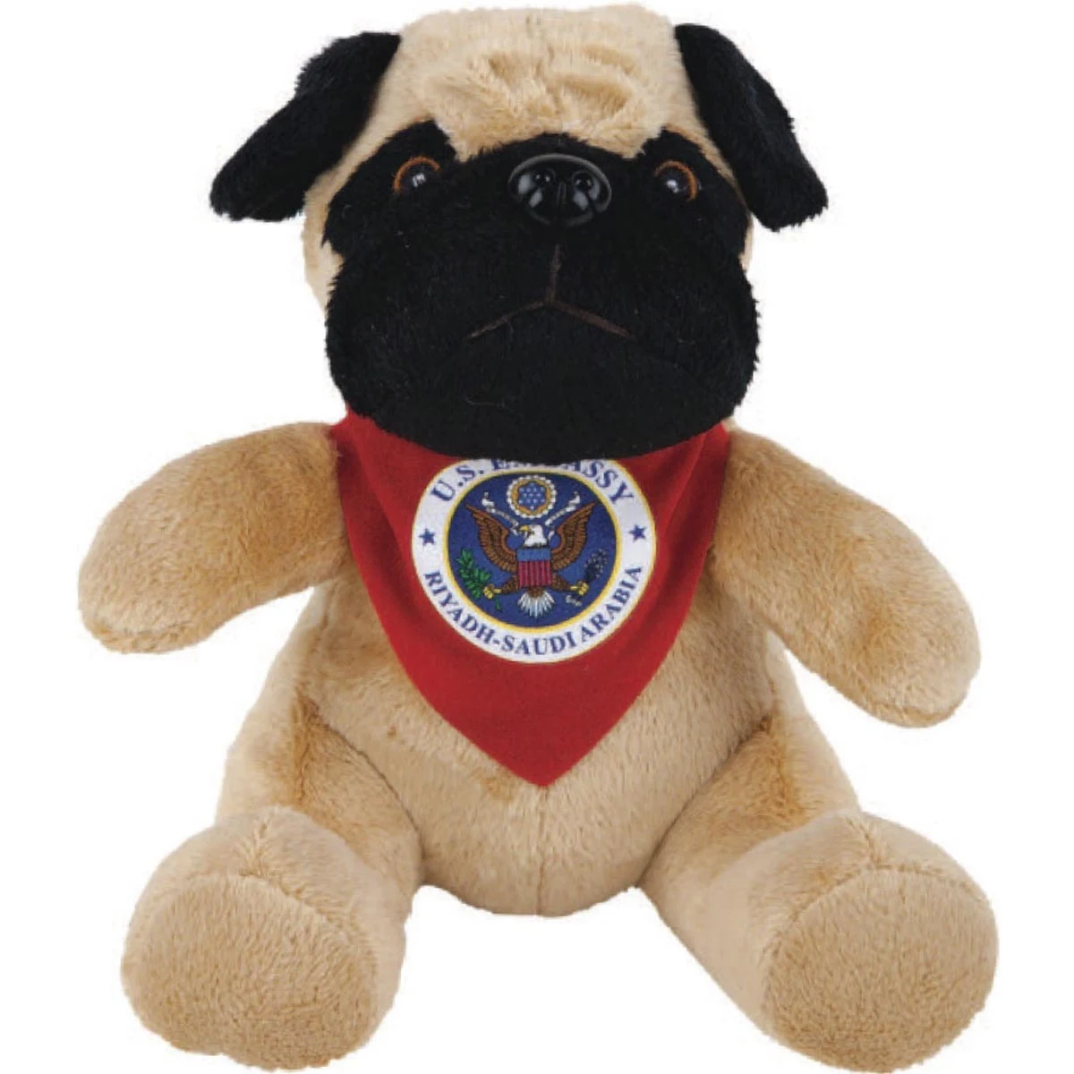 Super Soft Stuffed Animal - Pug "Max" 1