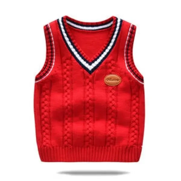Wholesale College Style Pullover Sweater Vest, custom hoodie or sweatshirt with logo imprint 1