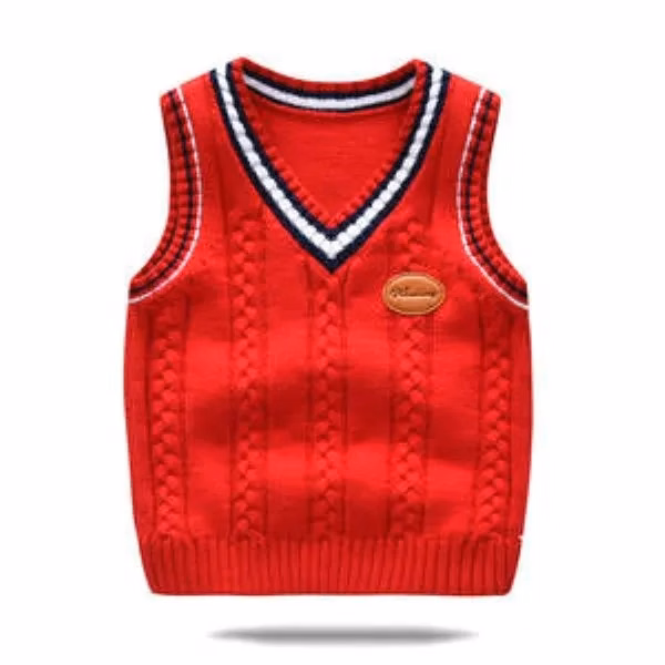 Wholesale College Style Pullover Sweater Vest