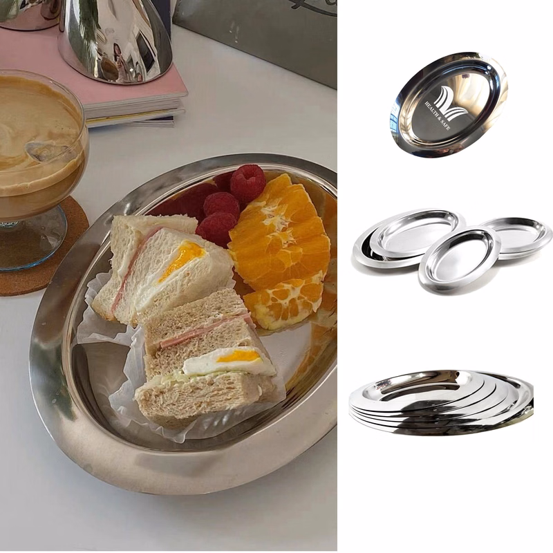 Camping Restaurant Dining Hall Toddler Metal Stainless Steel