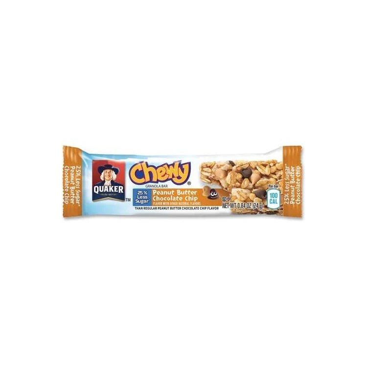 Quaker Chewy Granola Bars - PB Chocolate Chip 0.84 oz 1