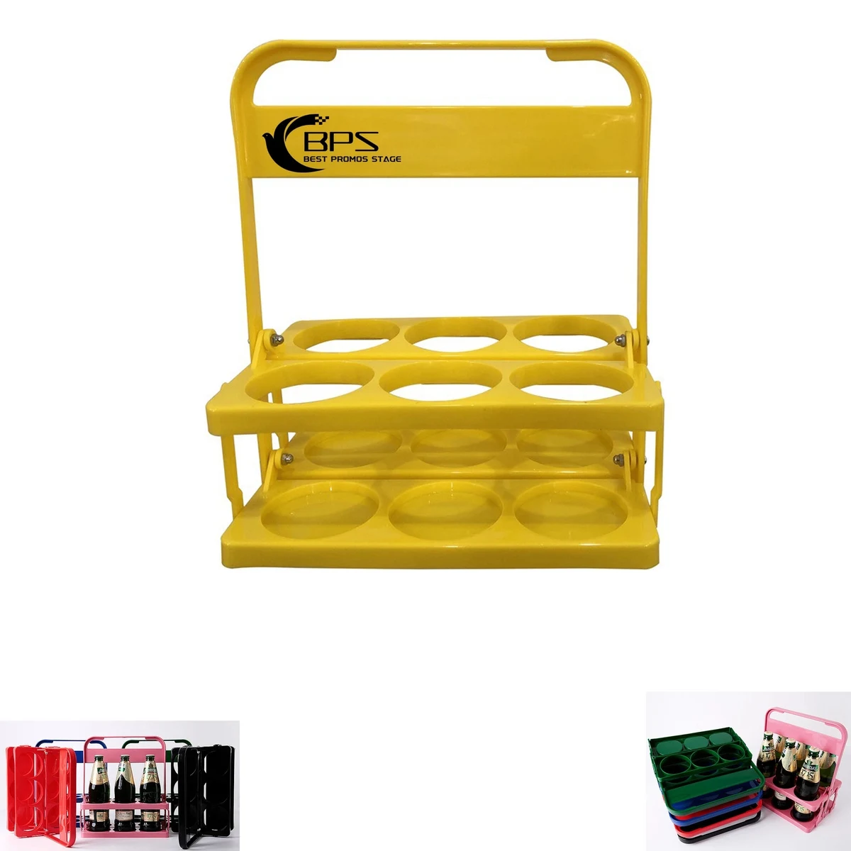 Portable Folding Wine Rack 1