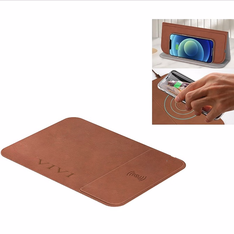 Multipurpose Mouse Pad Wireless Charger Foldable