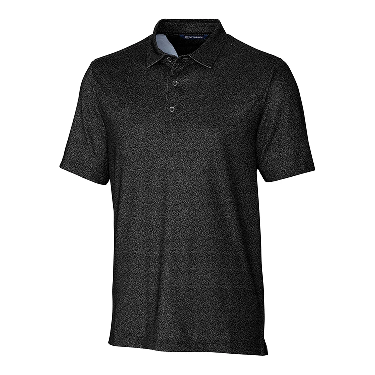 Cutter & Buck Pike Micro Floral Print Stretch Men's Polo 1