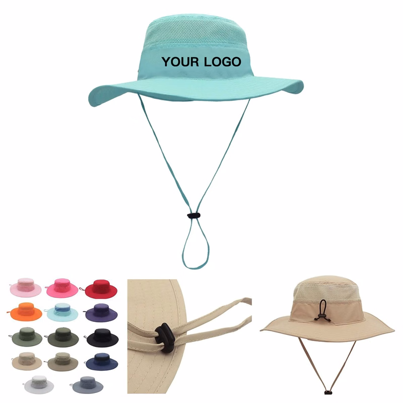 Lightweight Nylon Bucket Hat with Foldable Design