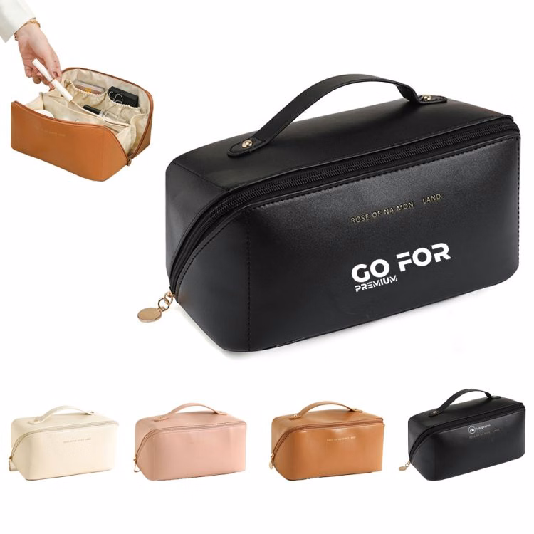 Open Flat Makeup Bag