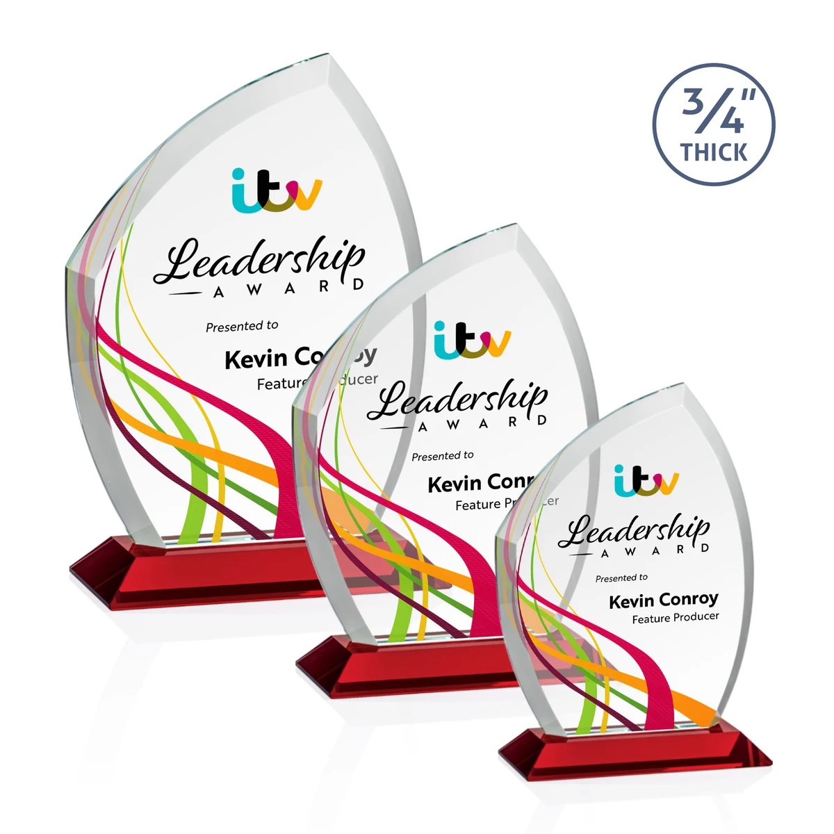 Daltry VividPrint™ Award - Red 1
