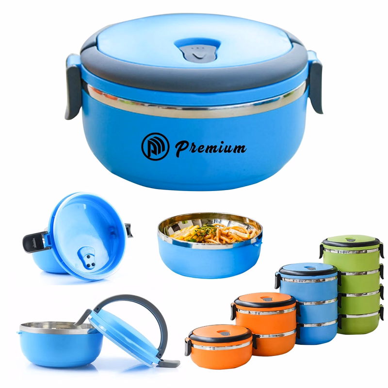 Tier Stackable Round Bento Lunch