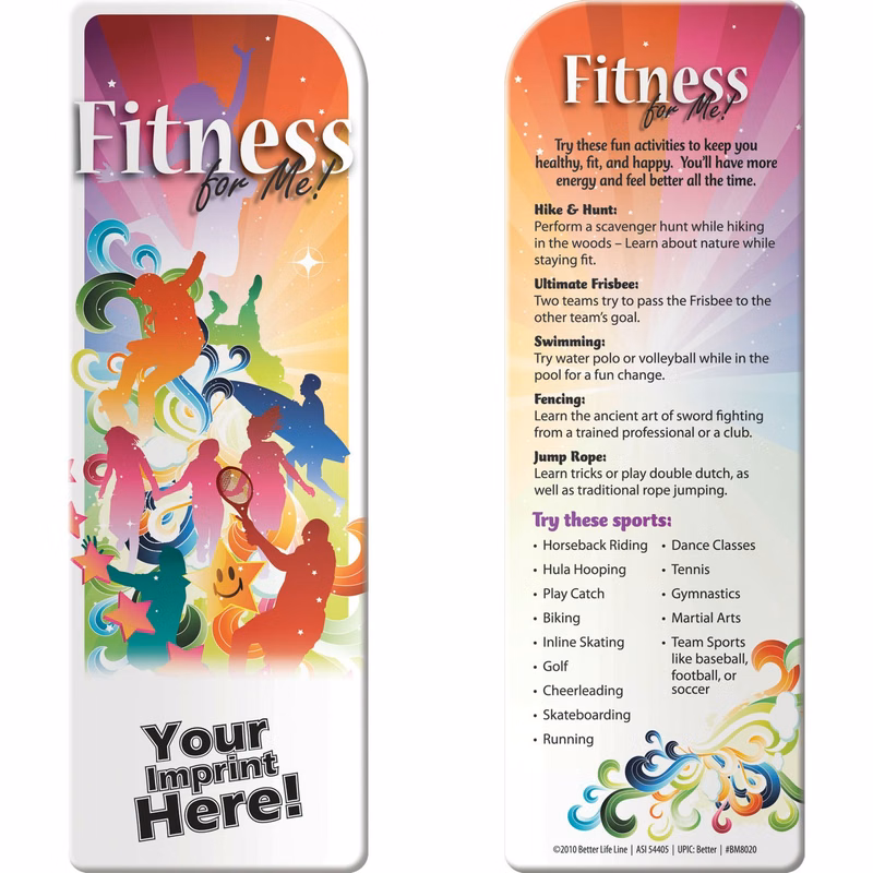 Bookmark - Fitness for Me!