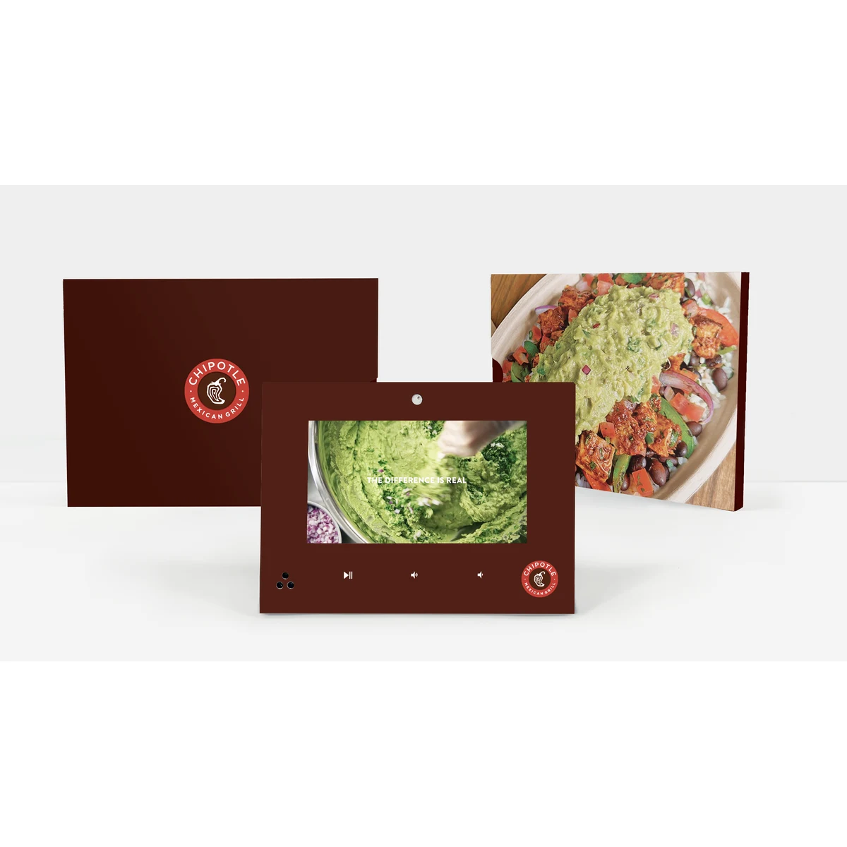 Custom Printed Full Color Flick Book Video Brochures - Wrap Fold 1
